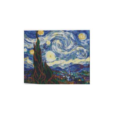 KIT DIAMOND PAINTING NOCHE ESTRELLADA - VAN GOGH 30X40